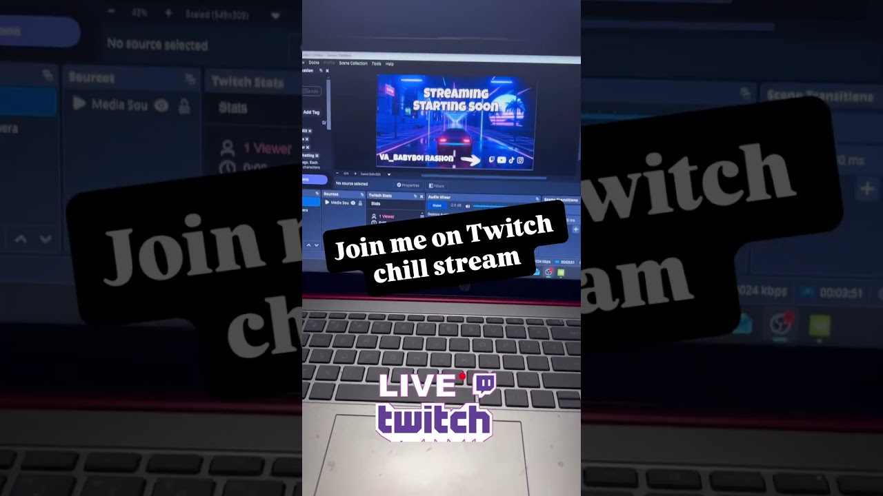 Twitch Live Stream Starting Now #twitch #live #twitchaffiliate