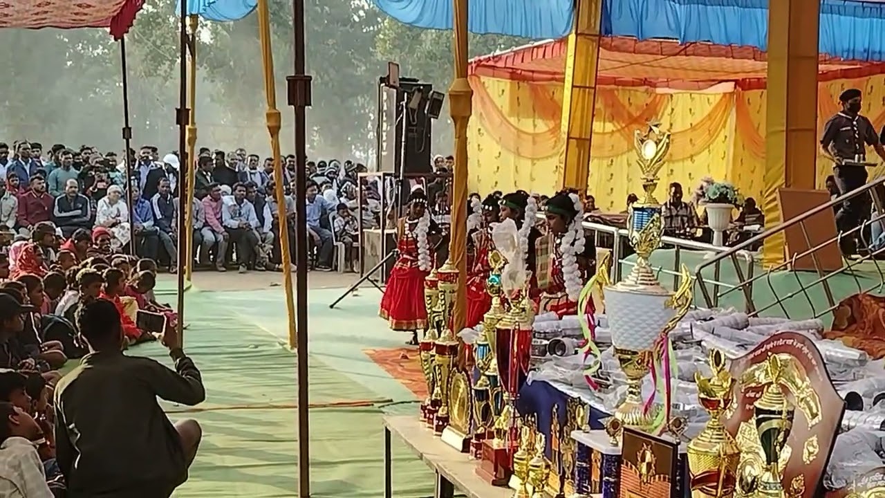 Aage aage hareli tihar ll विकासखंड स्तरीय खेल समापन 2026।। सम्माननीय विधायक नीलकंठ टेकाम मौजूद।।