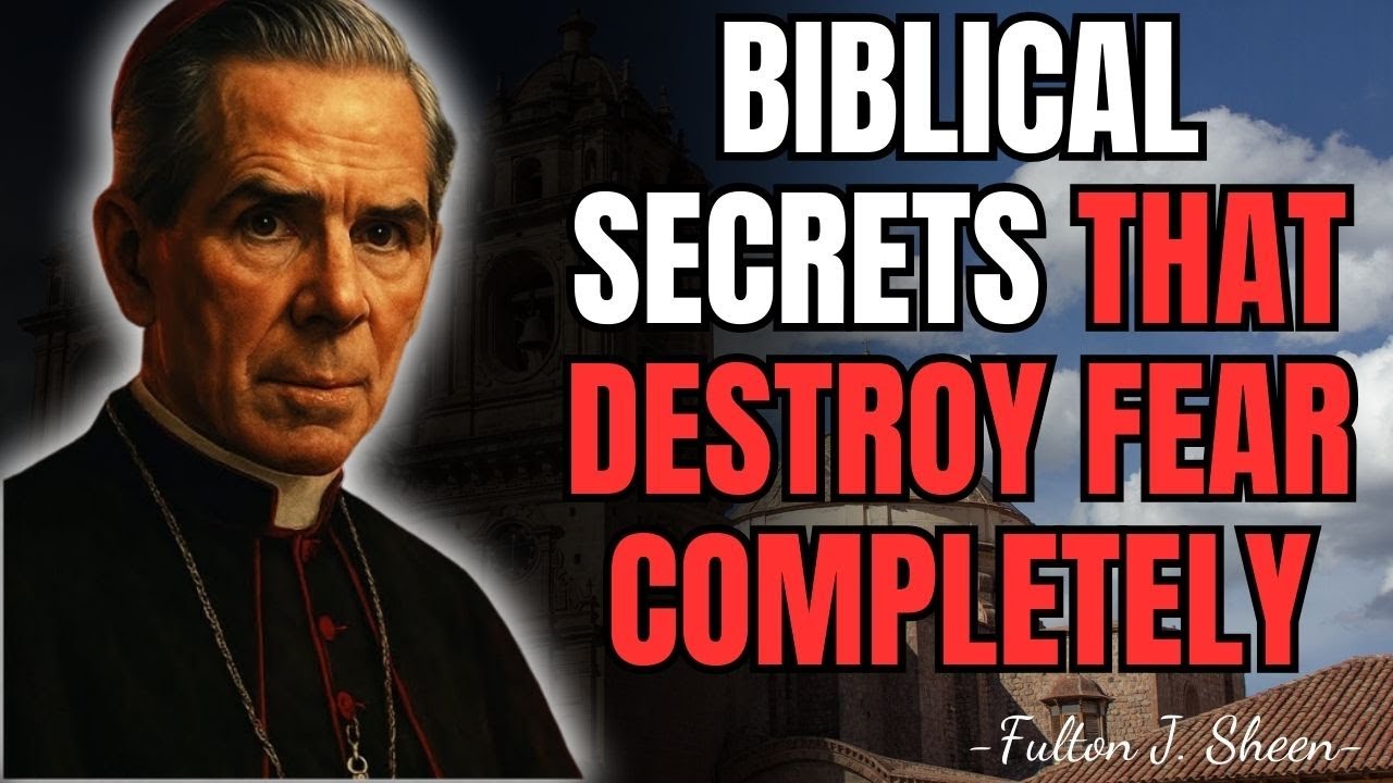 BIBLICAL SECRETS TO OVERCOMING FEAR | Fulton Sheen Sermons