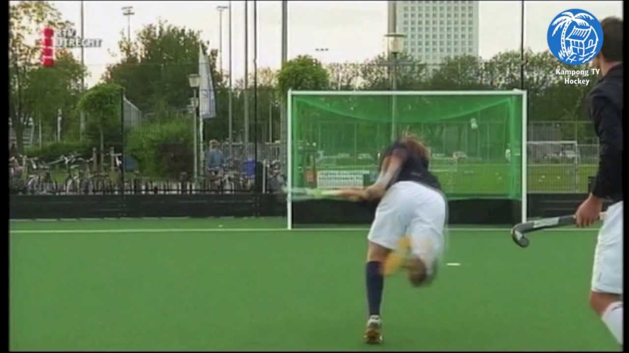 Strafcorner in Super-Slomo