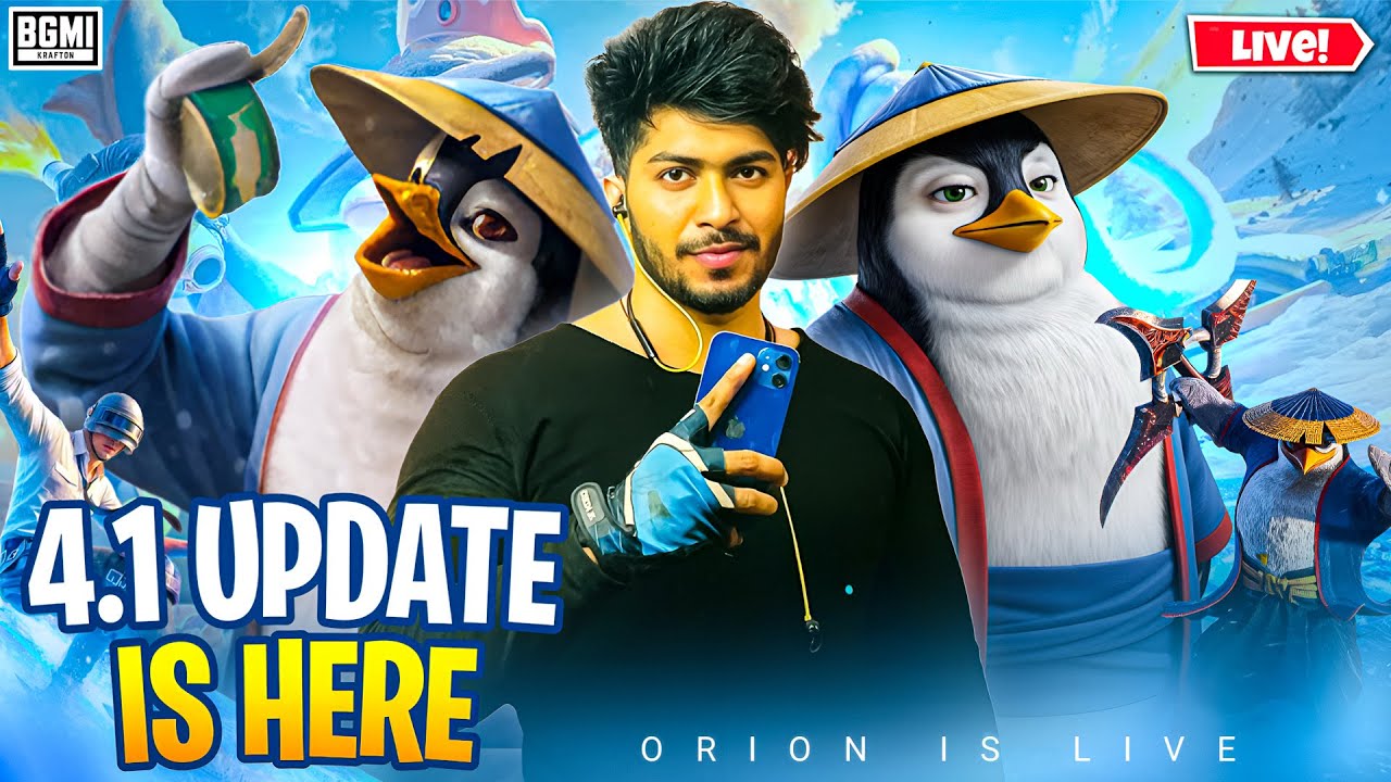 🔴 Live Now : || Good Morning, Frosty Funland 4.1 Rush Gameplay  || HandCam || #bgmi #OrionisLive