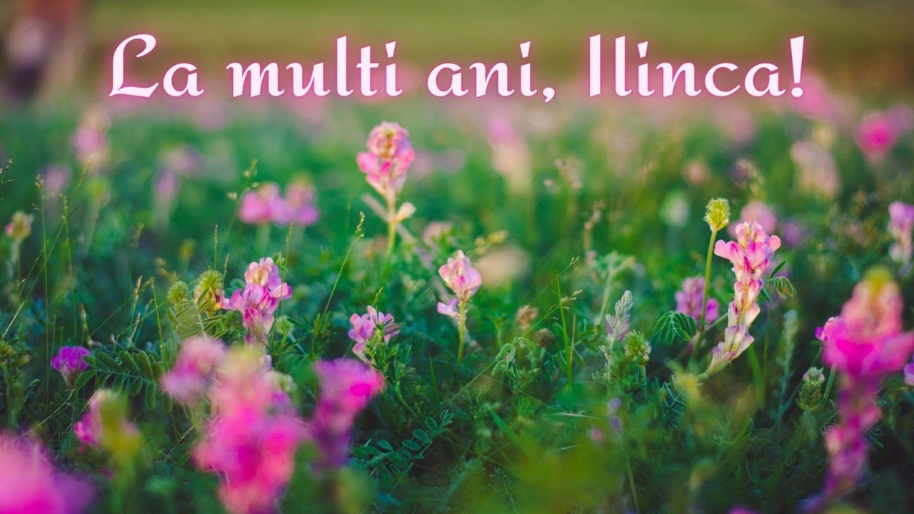 La multi ani, Ilinca!!!