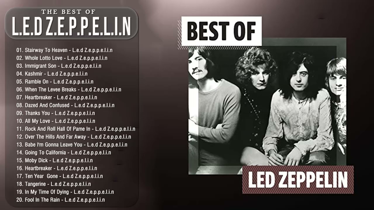Led Zeppelin Greatest Hits Full Album - Best of Led Zeppelin Playlist 2021