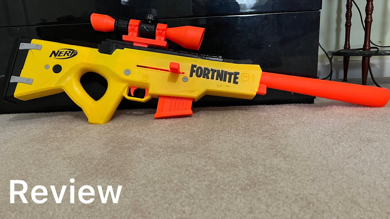 [REVIEW] nerf Fortnite BASR-L (sniper rifle!)