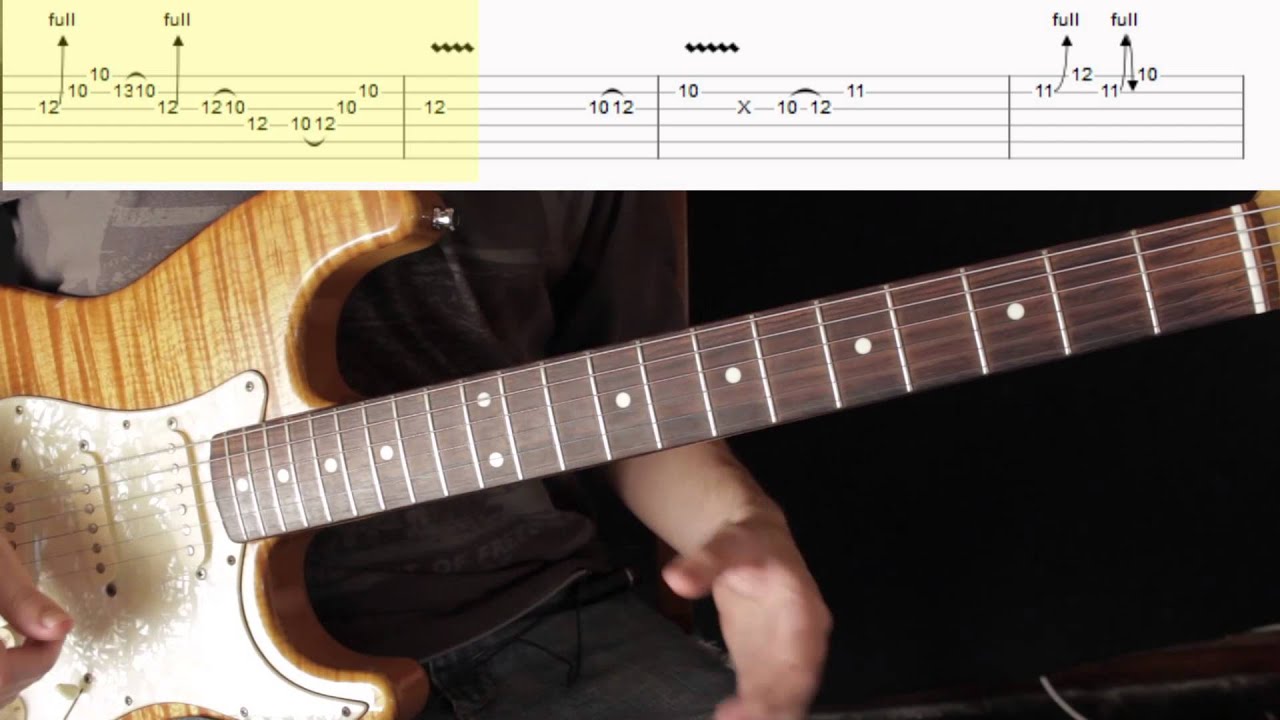 Como Tocar el Solo #2 - Sultans Of Swing - Dire Straits - Tutorial al Estilo Mark Knopfler