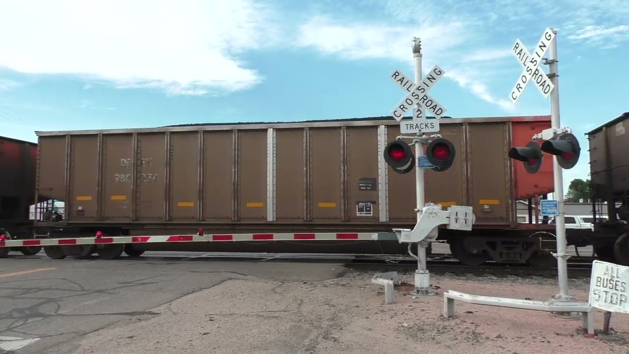 Main Street (CO 167) Railroad Crossing, Fowler, CO