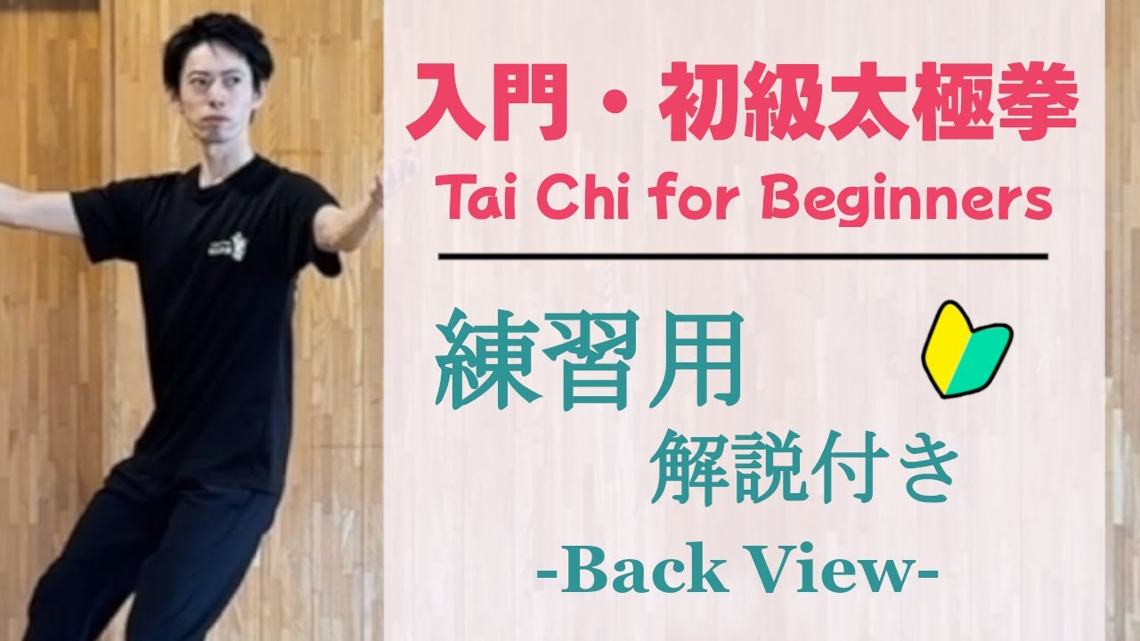 【表演】初心者向け_解説付き入門・初級太極拳-Tai Chi for Beginners-