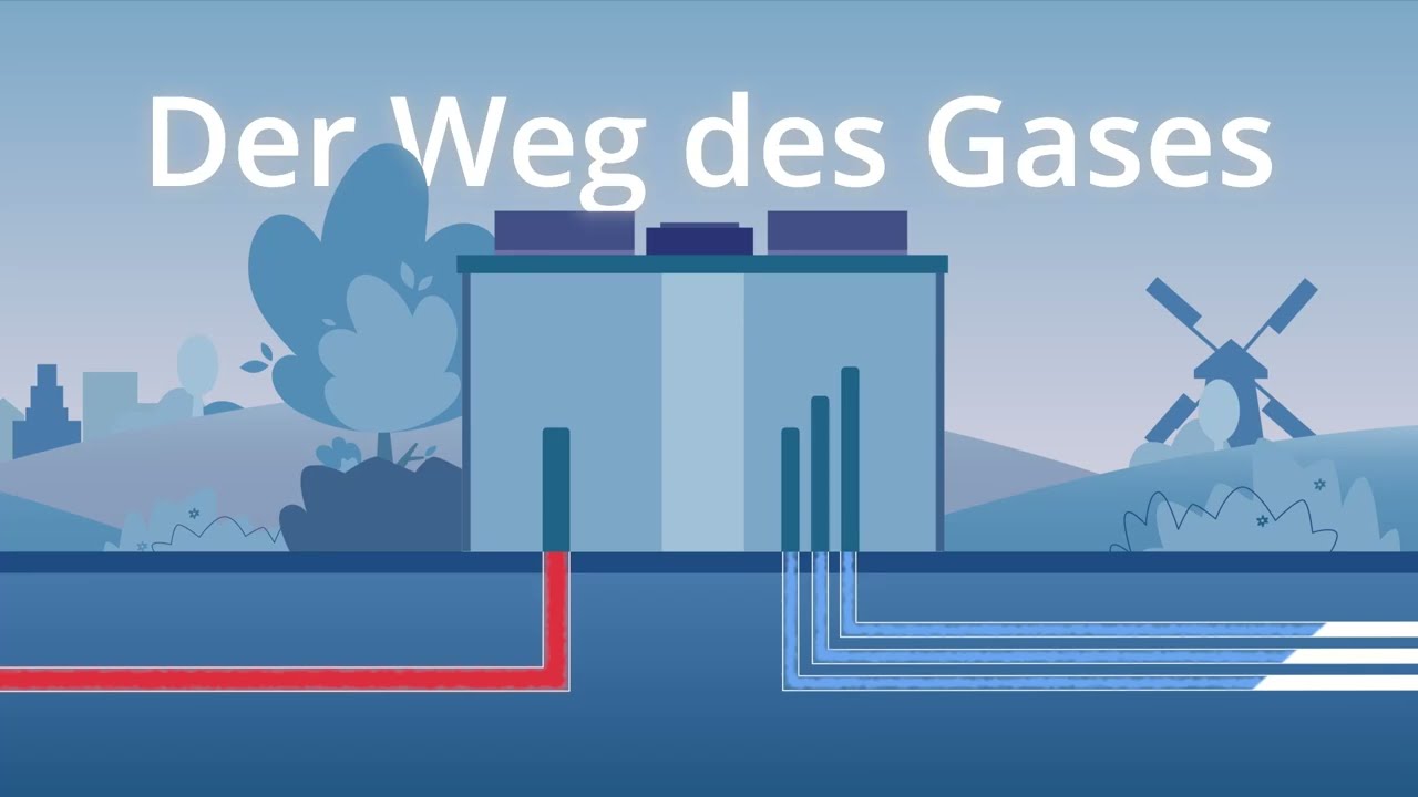 Wie kommt das Gas eigentlich zu uns nach Hause? Wir erkl&auml;ren den Weg des Gases