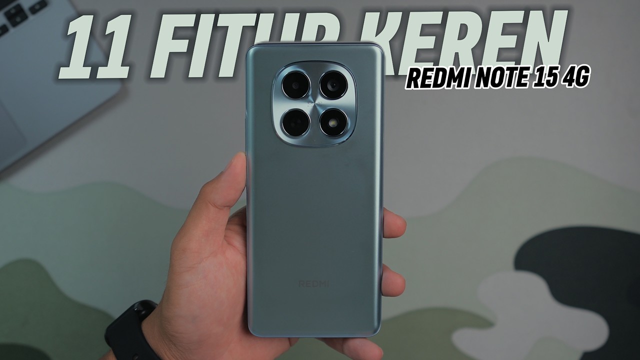 Kamu Harus Tau!! 11 Fitur AI dan Fitur Keren di REDMI NOTE 15 4G