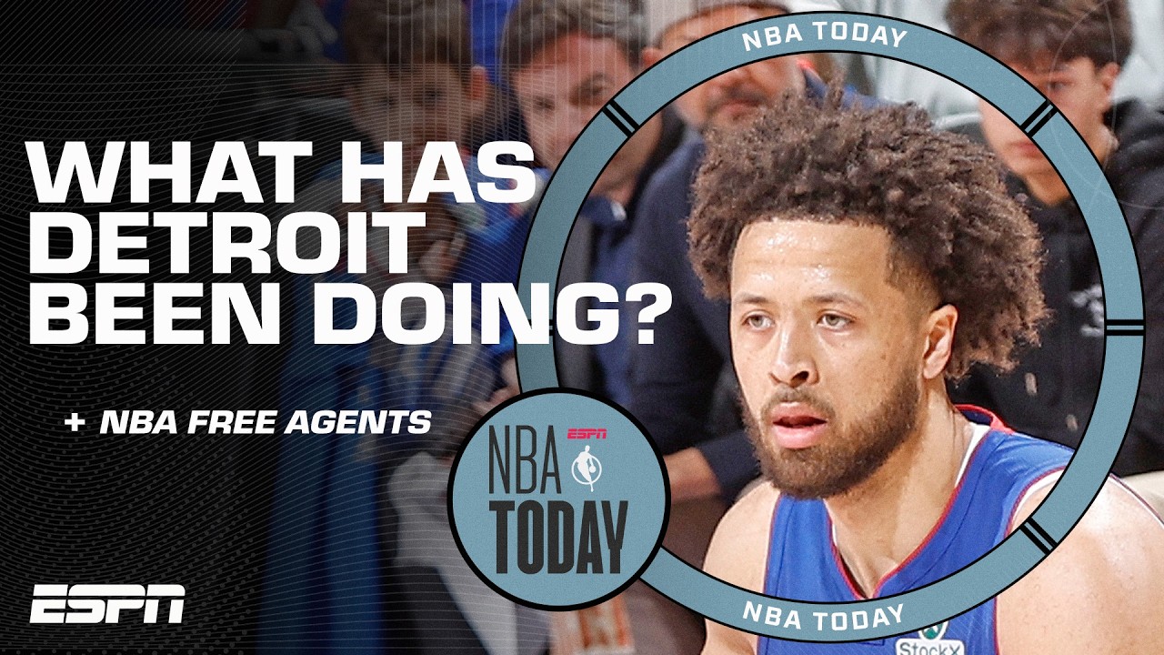 Has it been a disappointing offseason for the Detroit Pistons?! 😬 | NBA Today