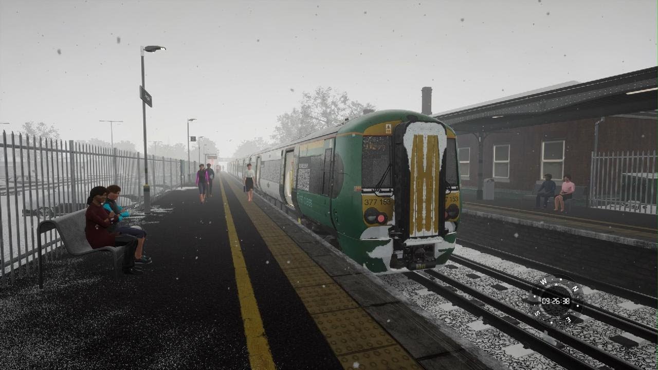 Train Sim World 6 Class 377/4 SN From Reigate to London Victoria 