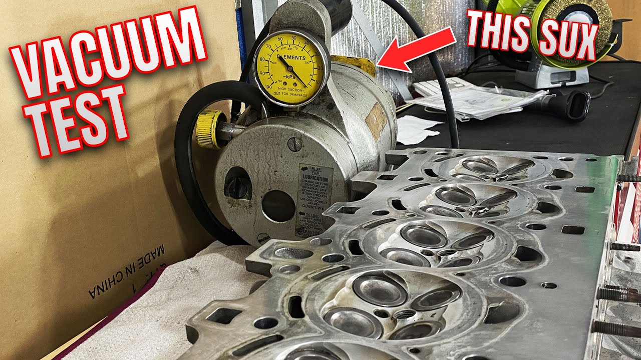 How to test valve seats properly: Did i mess it up?