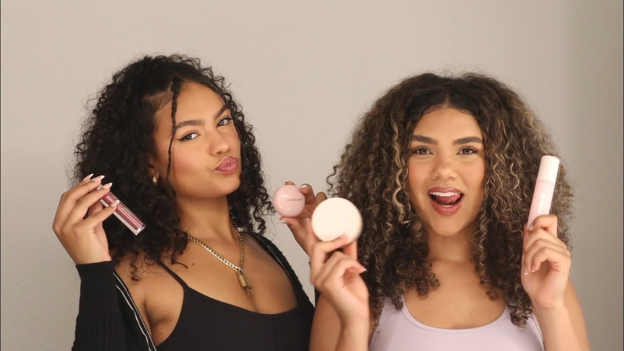 Full face of RARE BEAUTY | no makeup “makeup look”