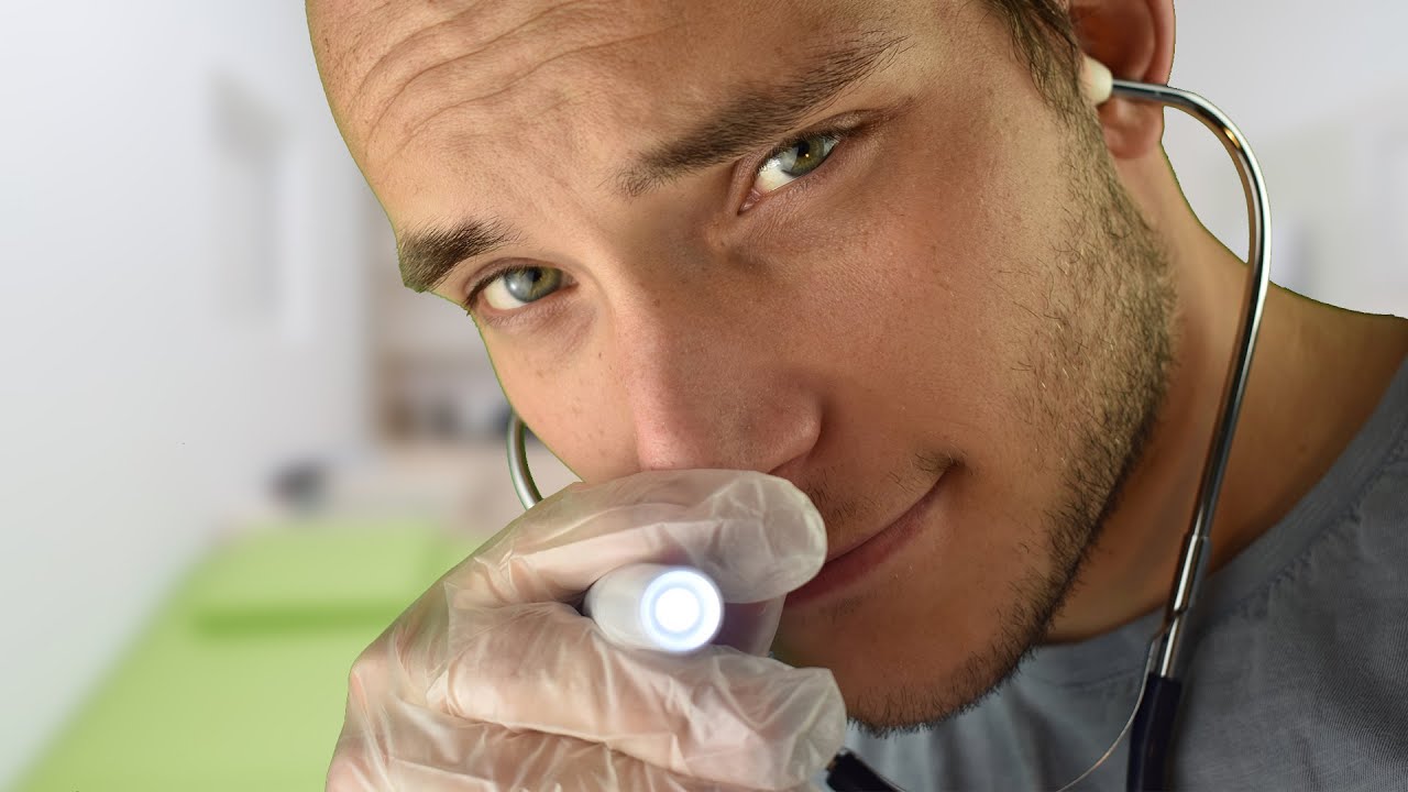 ASMR | Huisarts | Dokter Zintuigen Onderzoek | ASMR Nederlands | Rollenspel