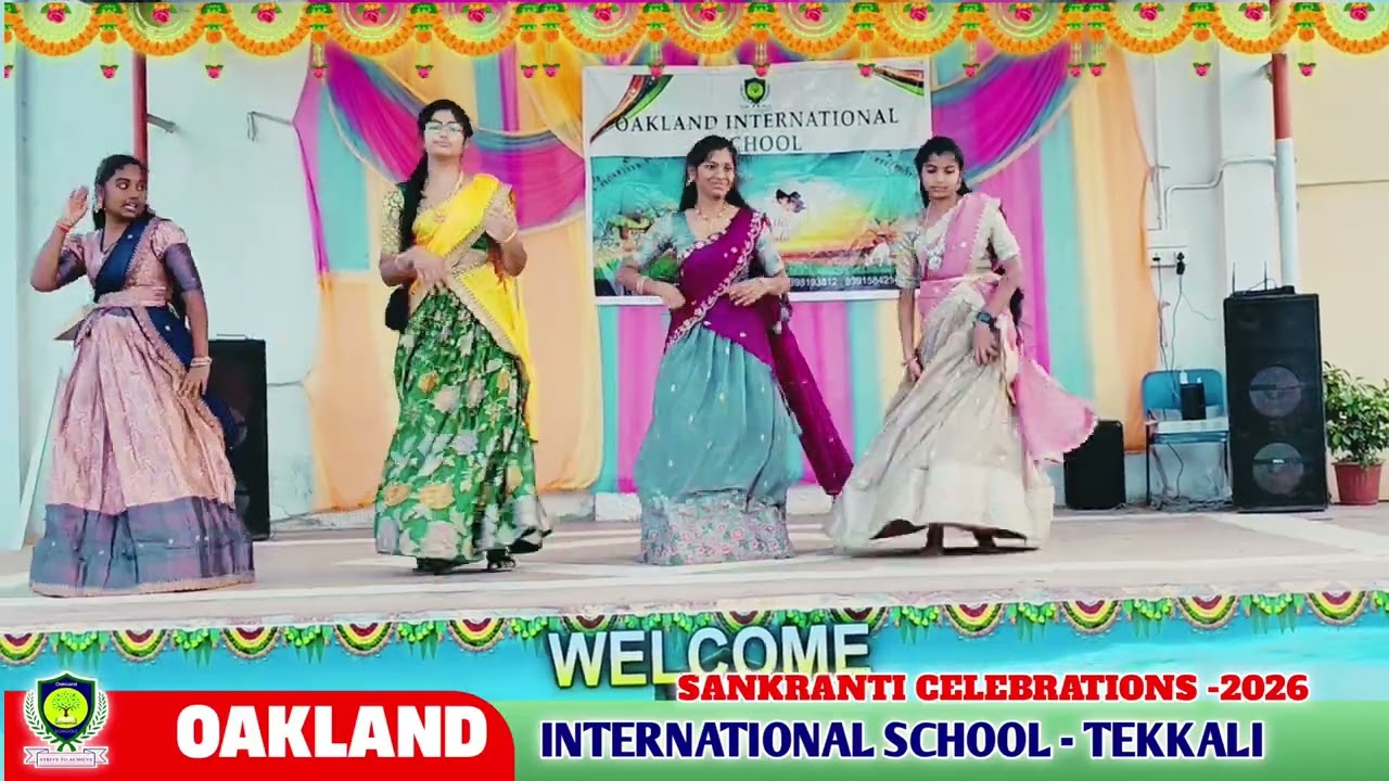 Sankranti Celebrations 2026💥Oakland International School-Tekkali 