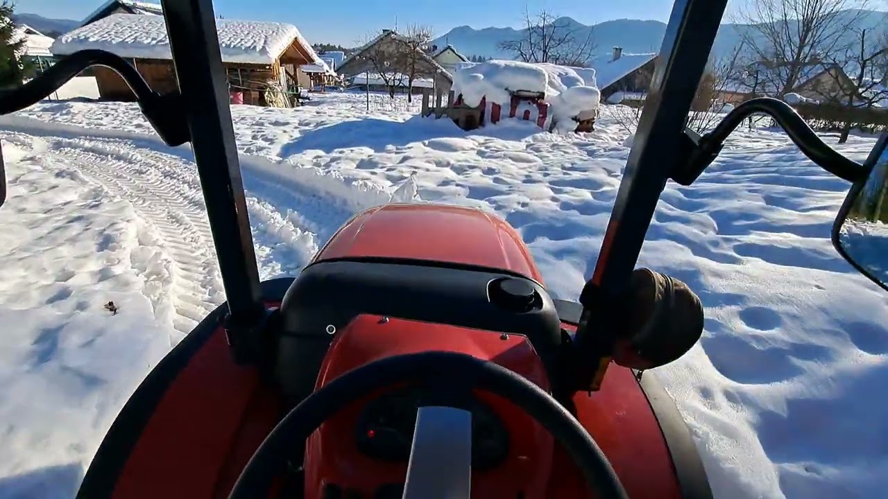 Antonio Carraro Tigre 3800F - odvoz snega