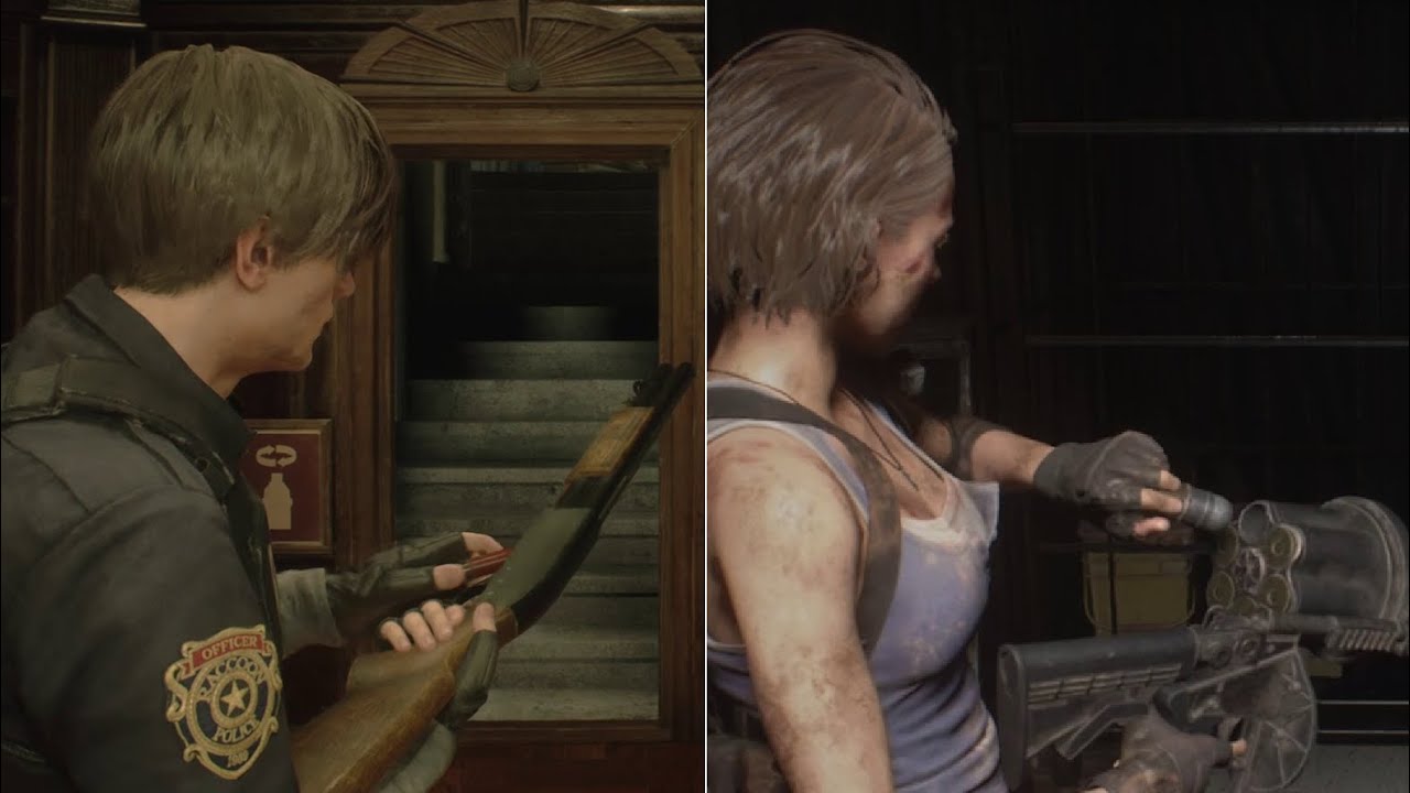 Resident Evil 2 and 3 (Remakes) - All Weapon Reload Animations in 6 Minutes