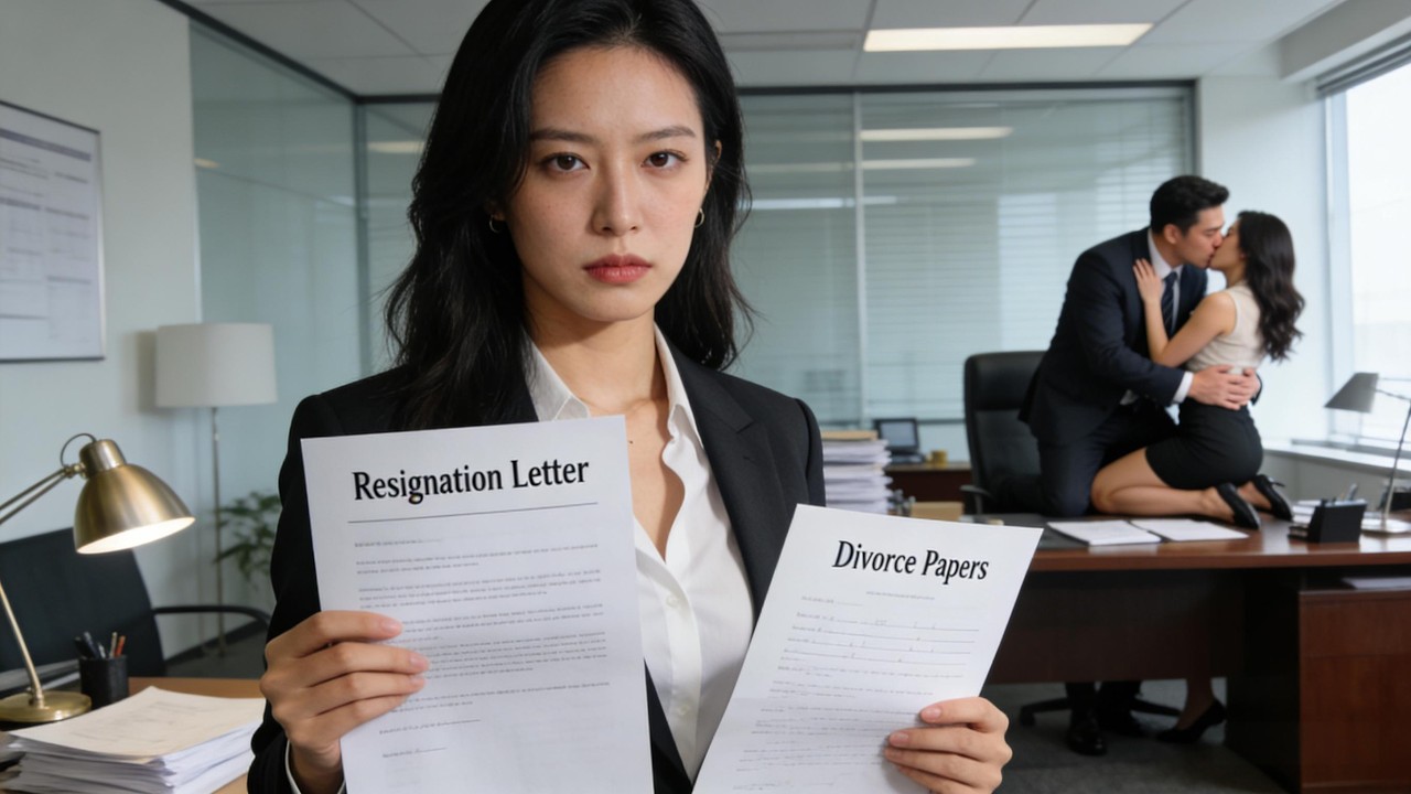 The CEO humiliated her in public for his lover.She handed him her resignation and divorce papers.