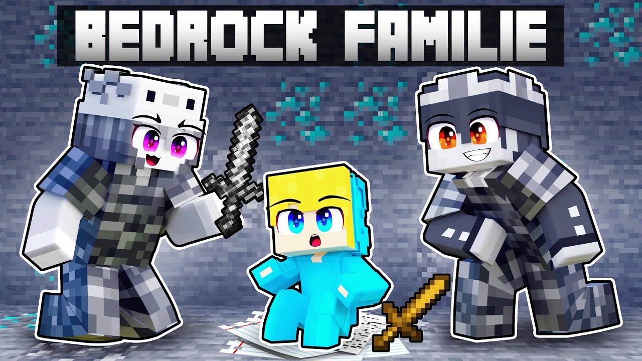 ADOPTIERT von der BEDROCK FAMILIE in Minecraft!