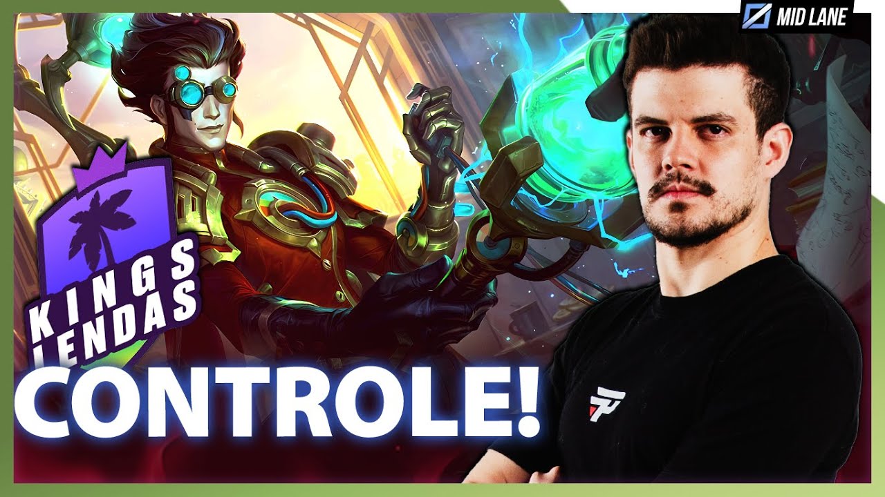 VIKTOR ainda é um CONTROL MAGE EXCELENTE! - Treino vs OREIUDOS no KINGS LENDAS!