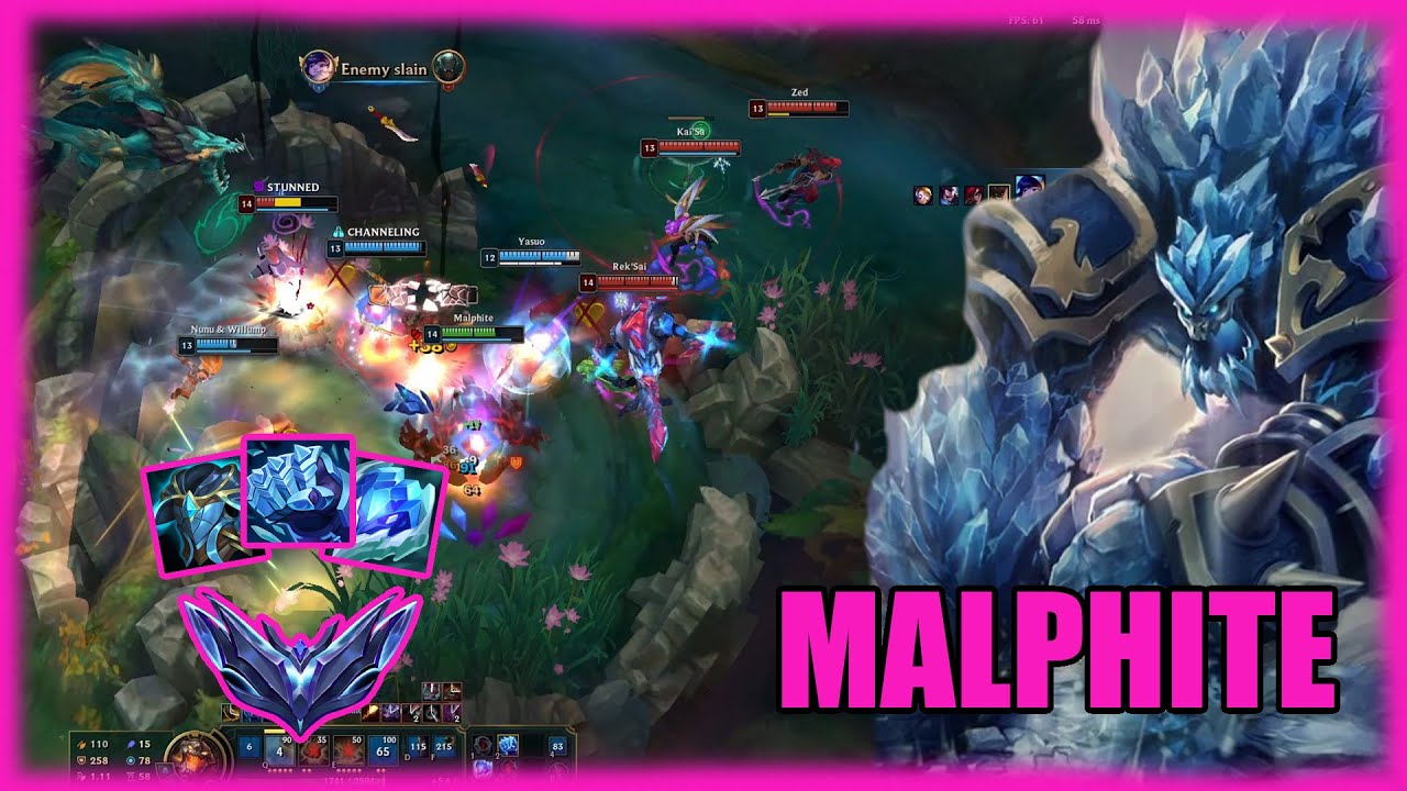 مالفايت ضد ليساندرا مواجهة غريبة العوده للدياموند League of legends | Mlaphite