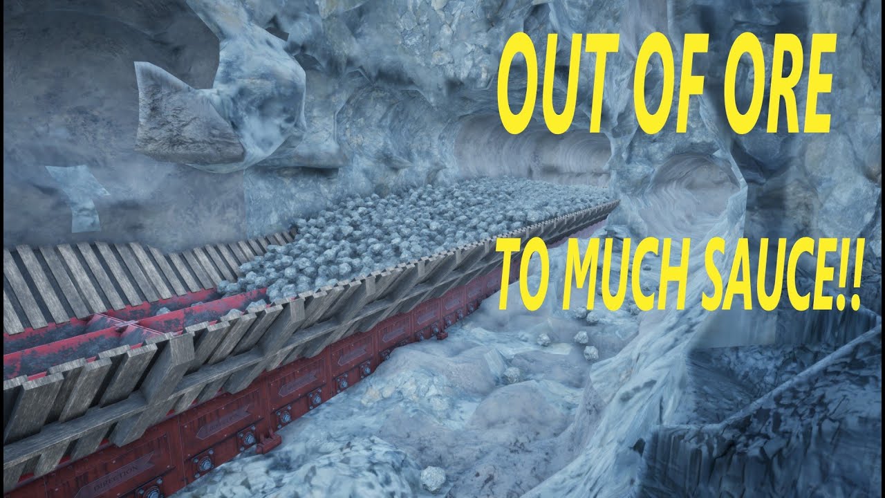 TO MANY EXPLOSIVES!?!!- OUT OF ORE
