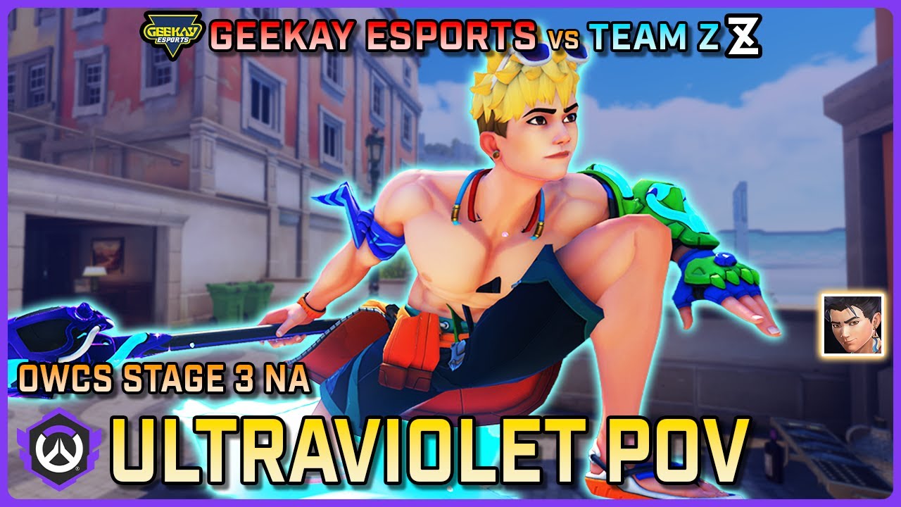 [ UltraViolet ] BEST Wuyang in NA | Geekay Esports vs Team Z | OWCS NA Stage 3