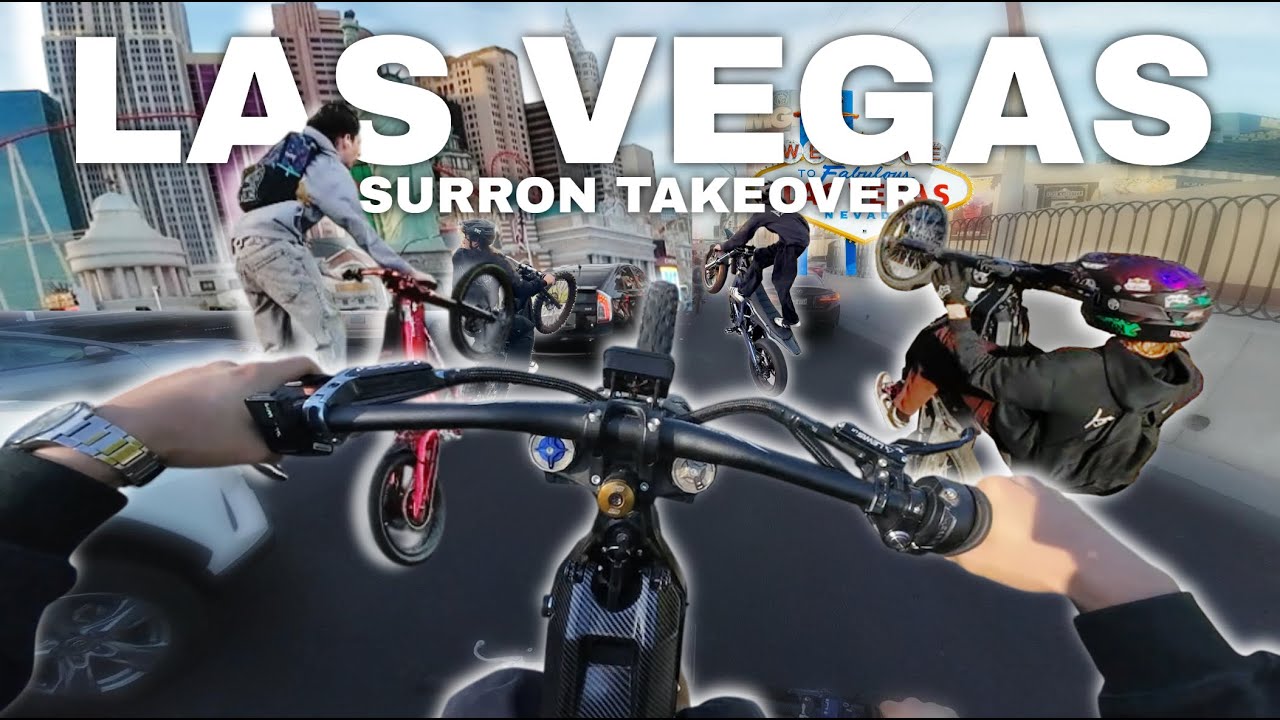 Дети SURRON захватывают Лас-Вегас