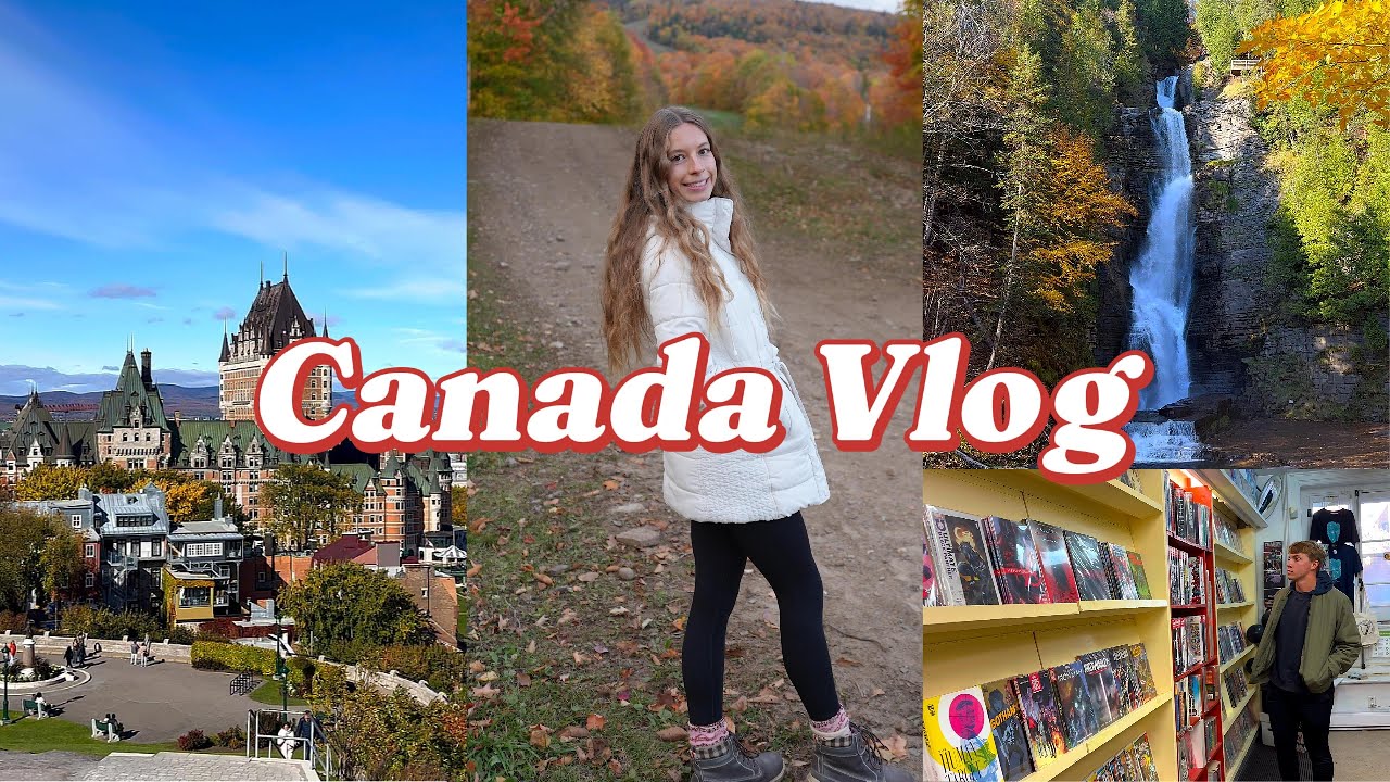 Exploring Quebec in Fall 🍁 | Old Quebec, Scenic Hikes & Fall Foliage!