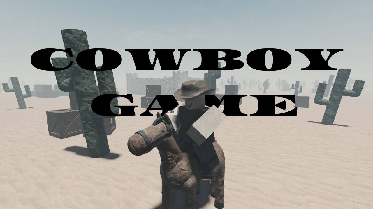 Red dead redemption in roblox (Cowboy game)