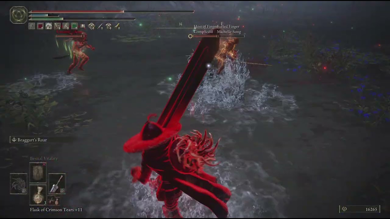 Elden Ring Invasions PvP - Defeating Liurnia Gankers CompPsi88 and Michelle-Song