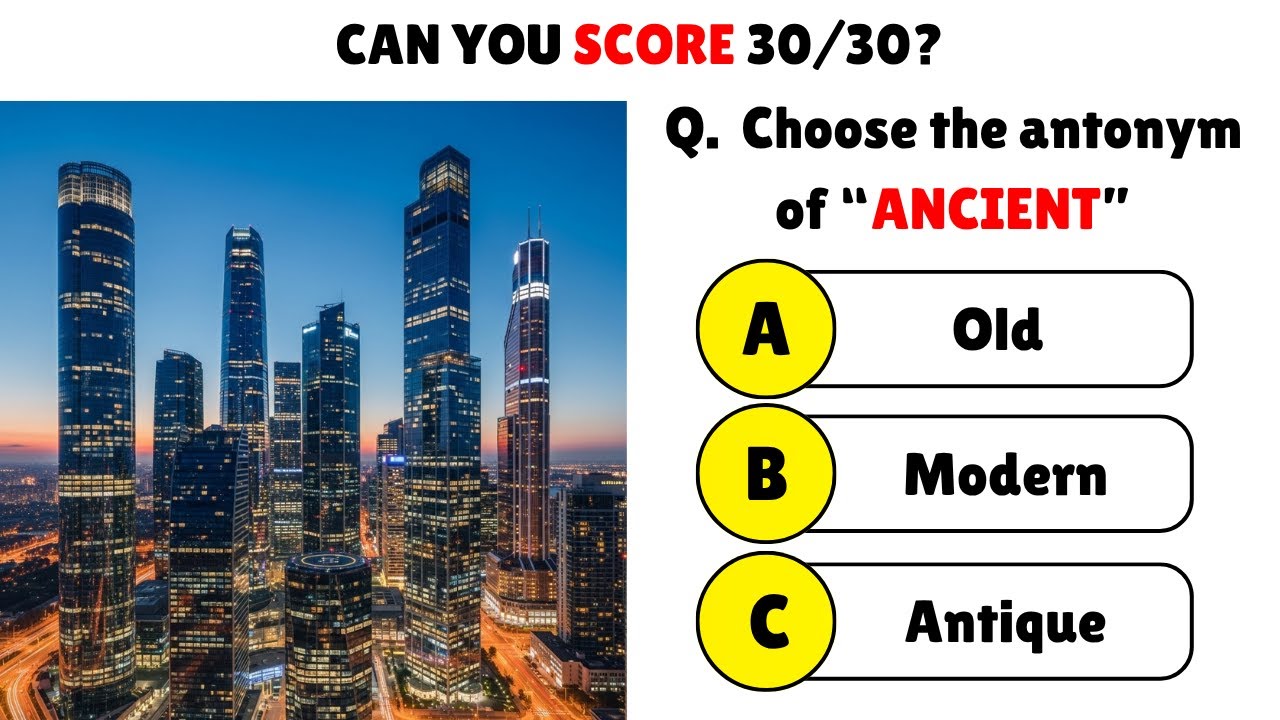 Antonym vs Synonym ⚡ — Most Learners Get This WRONG! 😳🔥