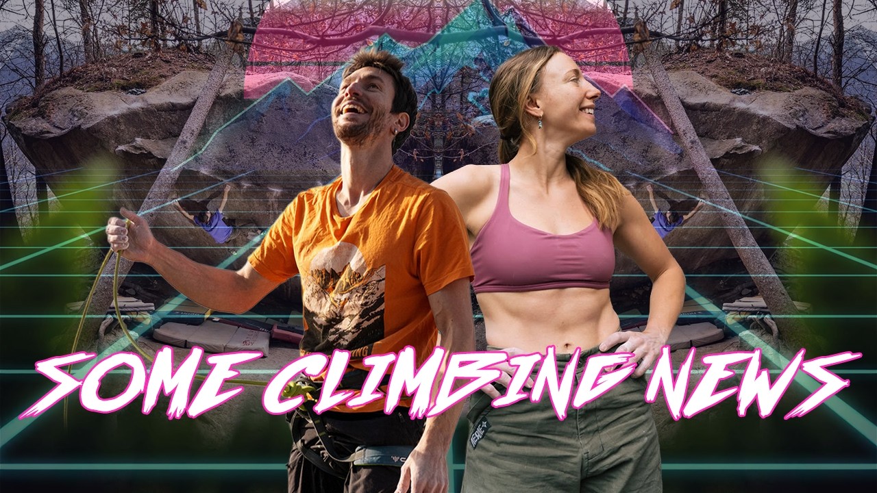 Sneak Peak of A New V17/9A, Michaela Kiersch and Stefano Ghisolfi Climb Hard, Oak Flat Land Transfer