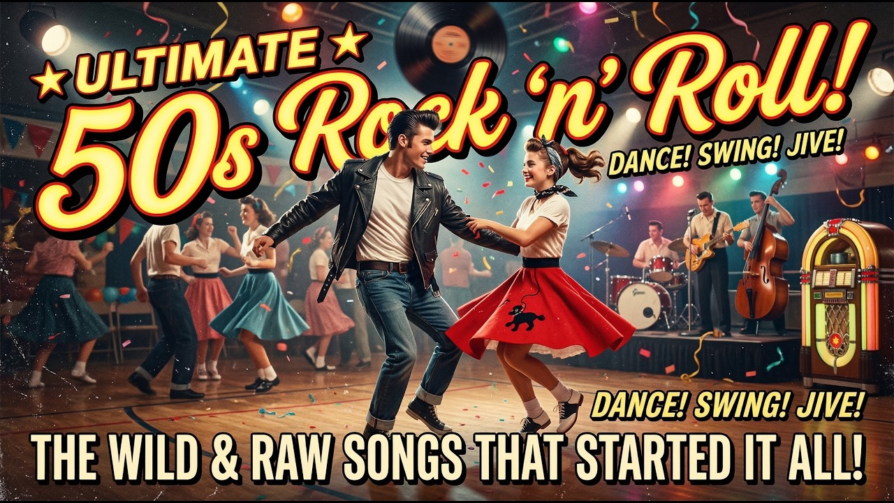 The Ultimate 50s Rock n Roll Experience   Full Album Mix