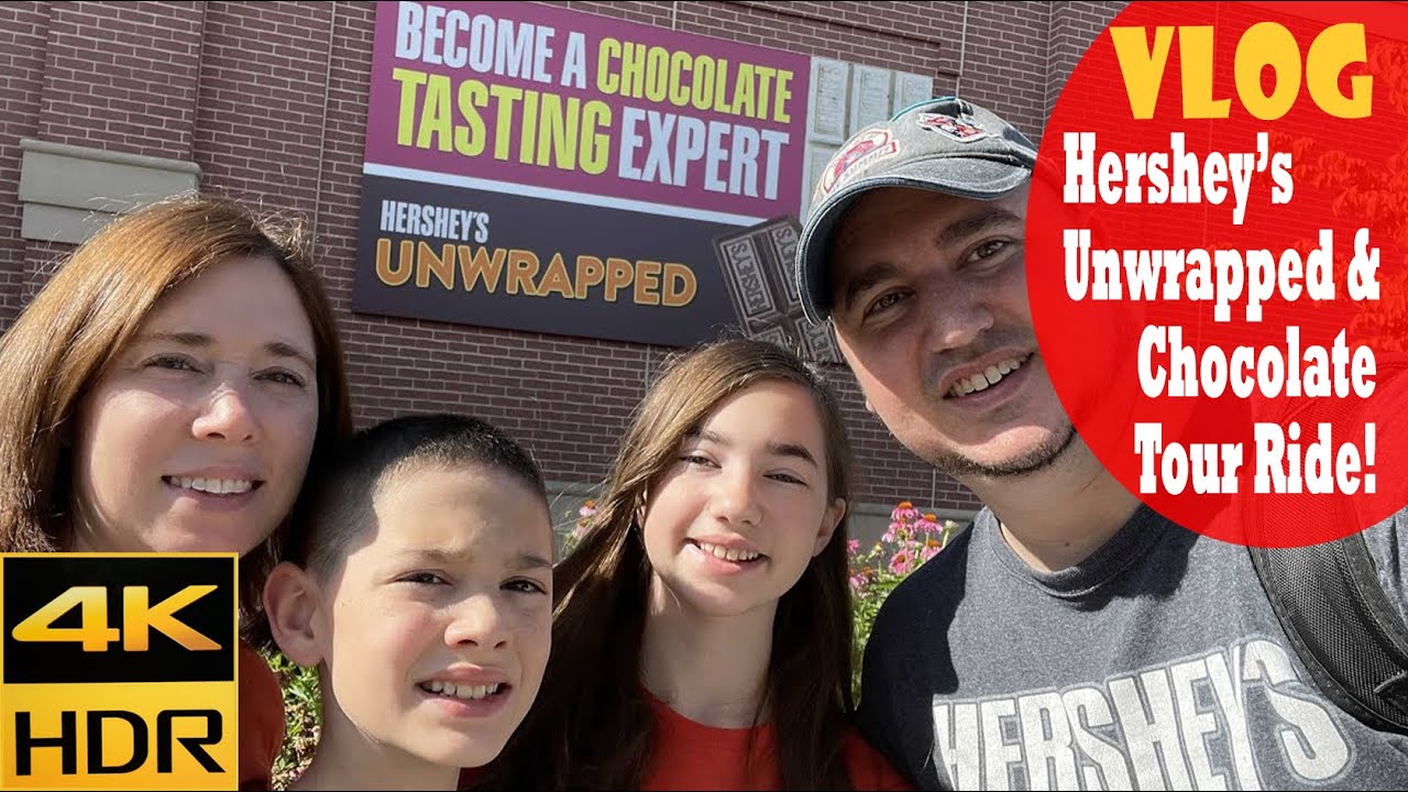 Hershey's Chocolate World Tour & Unwrapped a chocolate tasting journey [4K HDR Vlog] July 2021