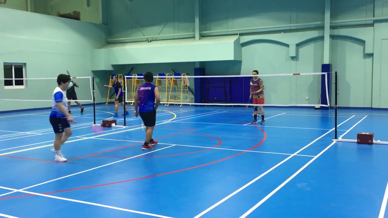 Solid Badminton Club Dubai | Jerico/Jopo vs Aleks/JM
