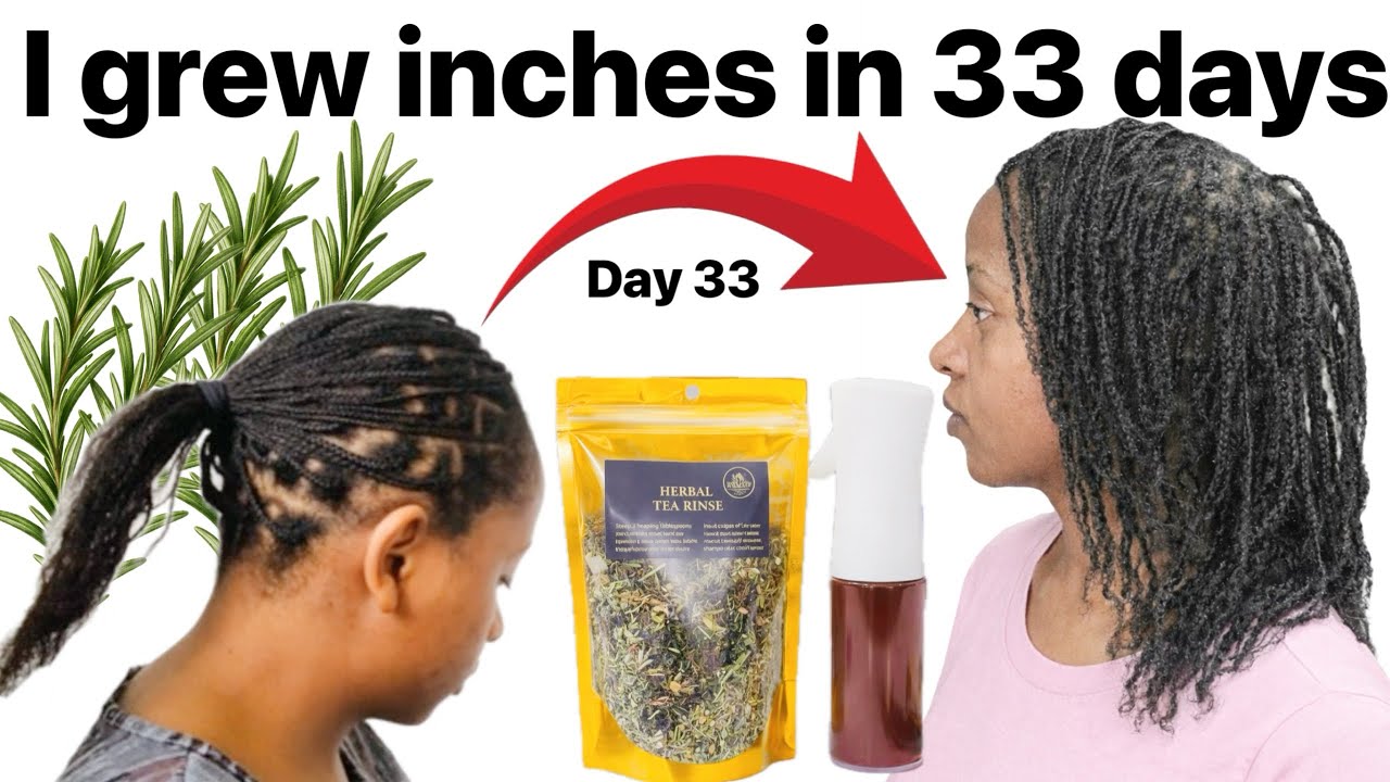 I’m still shocked 😳.I used this herbal Spray on my hair for 33 days and this happened?