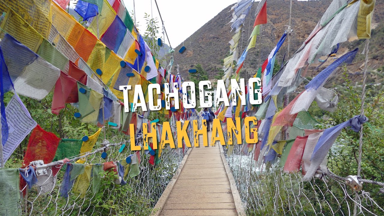 Tachogang Lhakhang Monastery and Iron Bridge