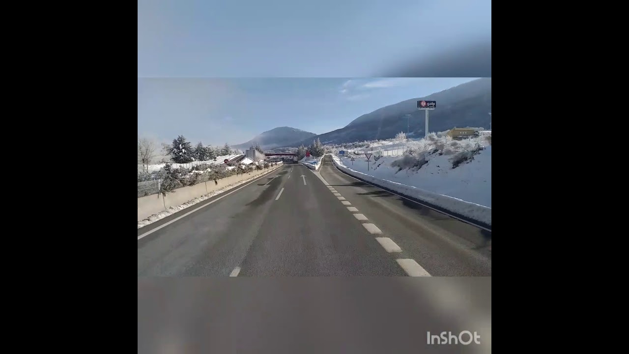 Więcej śniegu w Hiszpanii niż w Polsce (Nawarra, Kraj Basków) Más nieve en españa