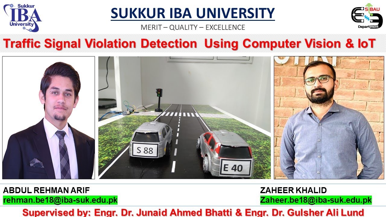 Traffic Signal Violation Detection  Using Computer Vision & IoT