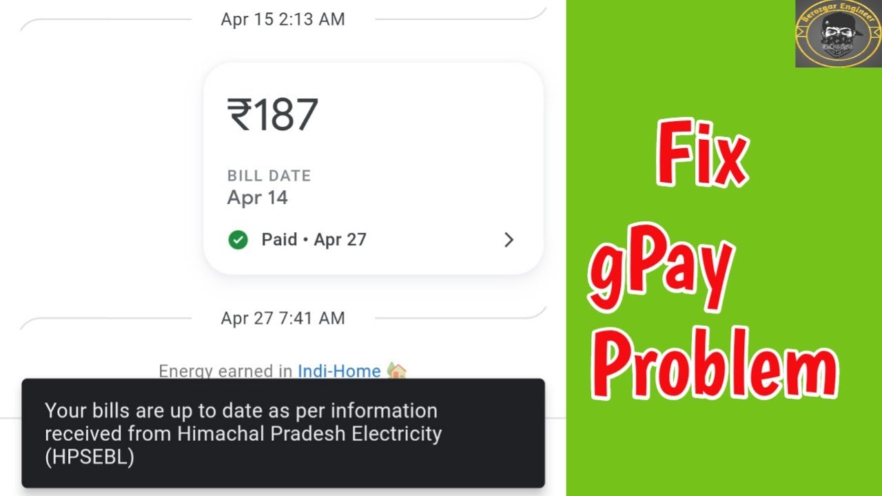 Fix your bills are up to date as per information received from himachal pradesh electrici google pay