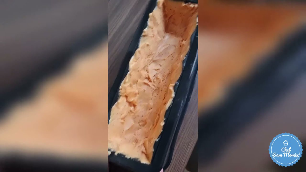 bûche glacée mangue et Framboise.