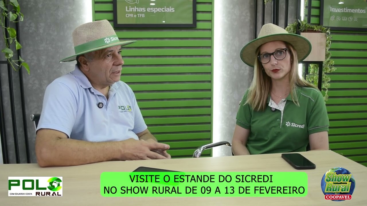 SHOW RURAL 2026 POLO RURAL ENTREVISTA DANYELLE SICREDI   SEGURO 3º DIA 11 02 26