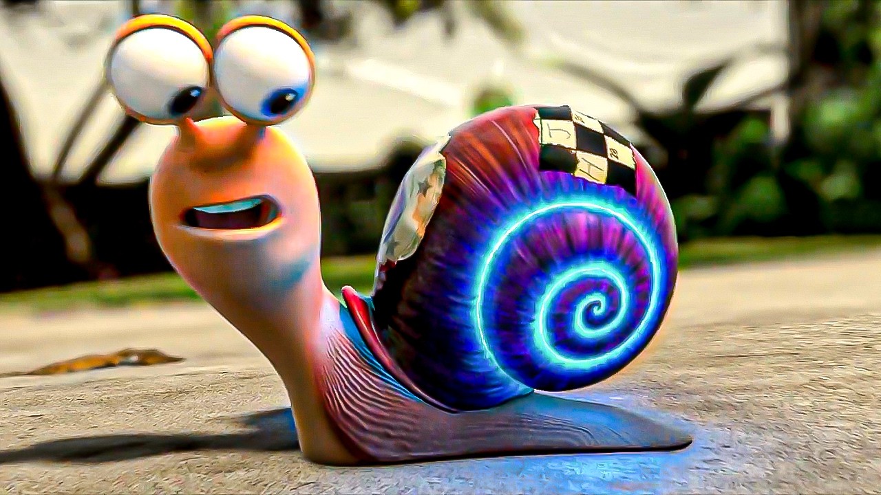 حلزون ضعيف بيكتسب سرعه خارقة | ملخص فيلم Turbo