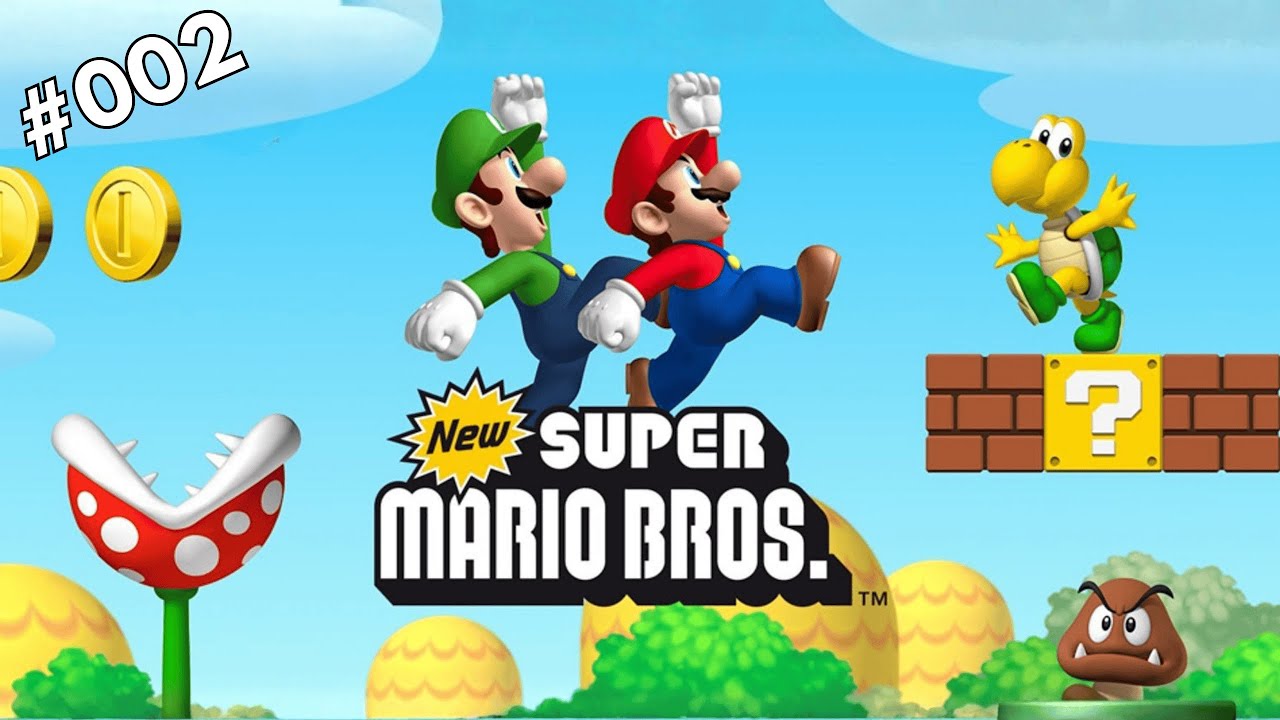 New Super Mario Bros. (DS) #002 - Das Finale von Welt 1! 🍄