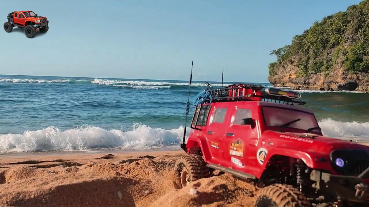 Mud, Power, and Grit: Red RC Car Takes Off-Road to the Extreme,Rc RED 32