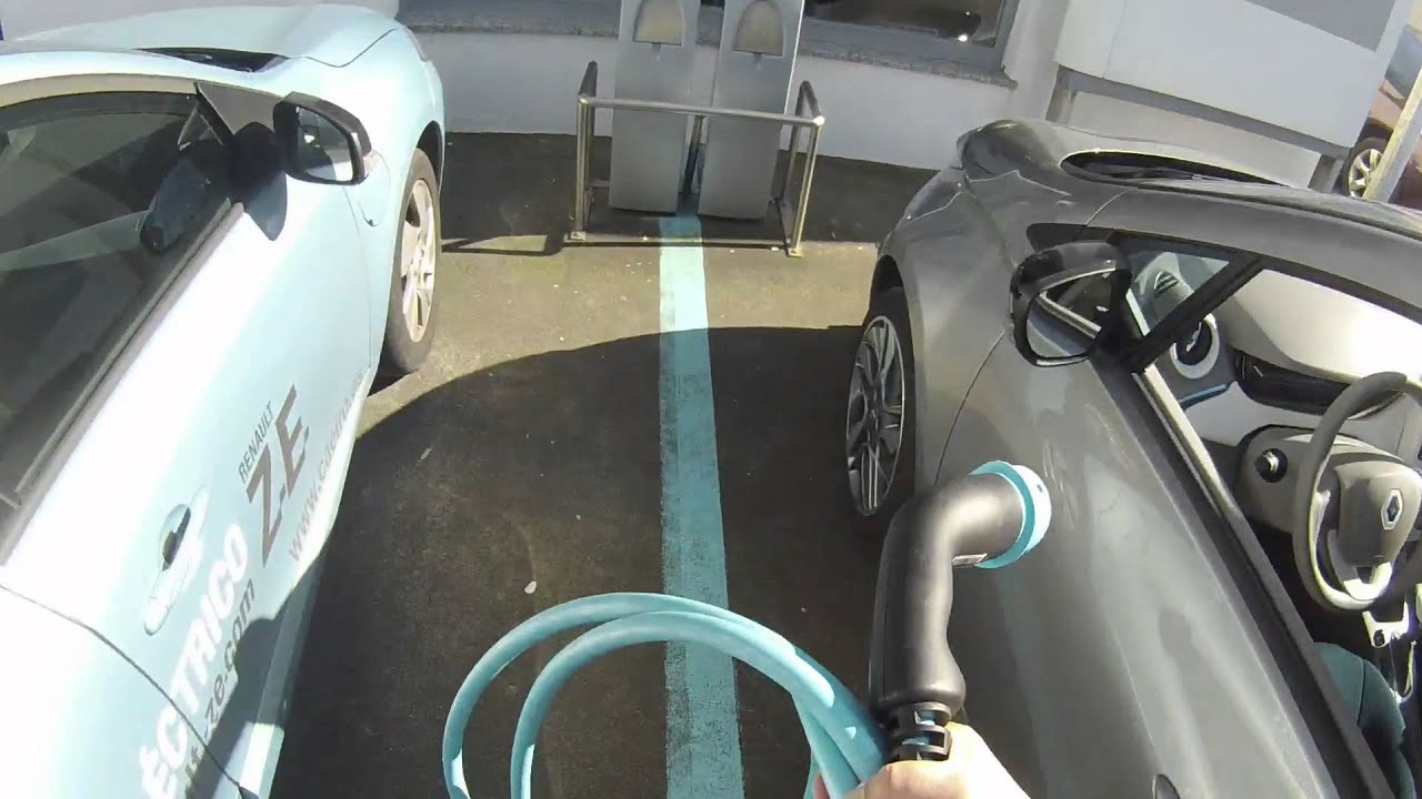 Formas de Recargar el Renault ZOE