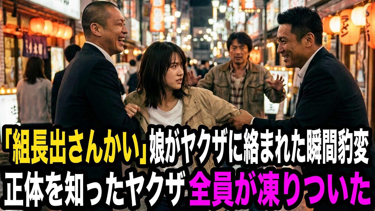 「組長出さんかい」普段バカにされている気弱な父親がヤクザ事務所に単身乗り込み一言。父の正体を知った瞬間、ヤクザ全員が凍りついた