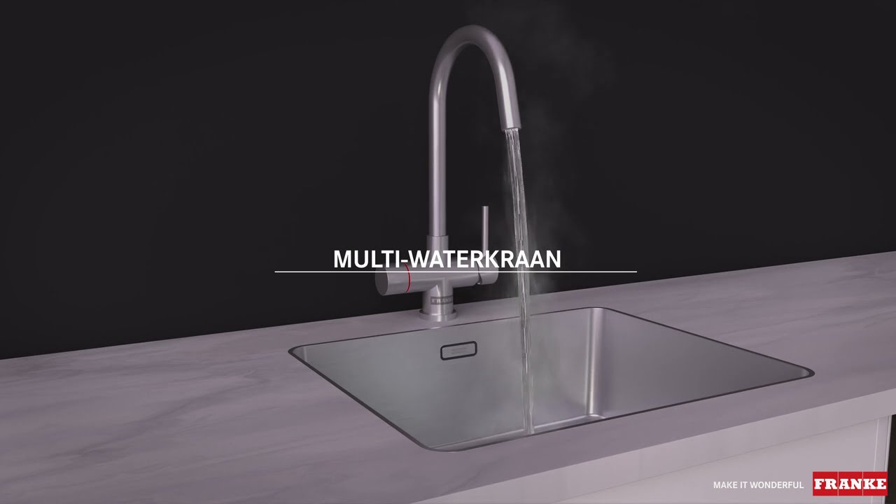Franke multi-water kraan - Installatie video Perfect3