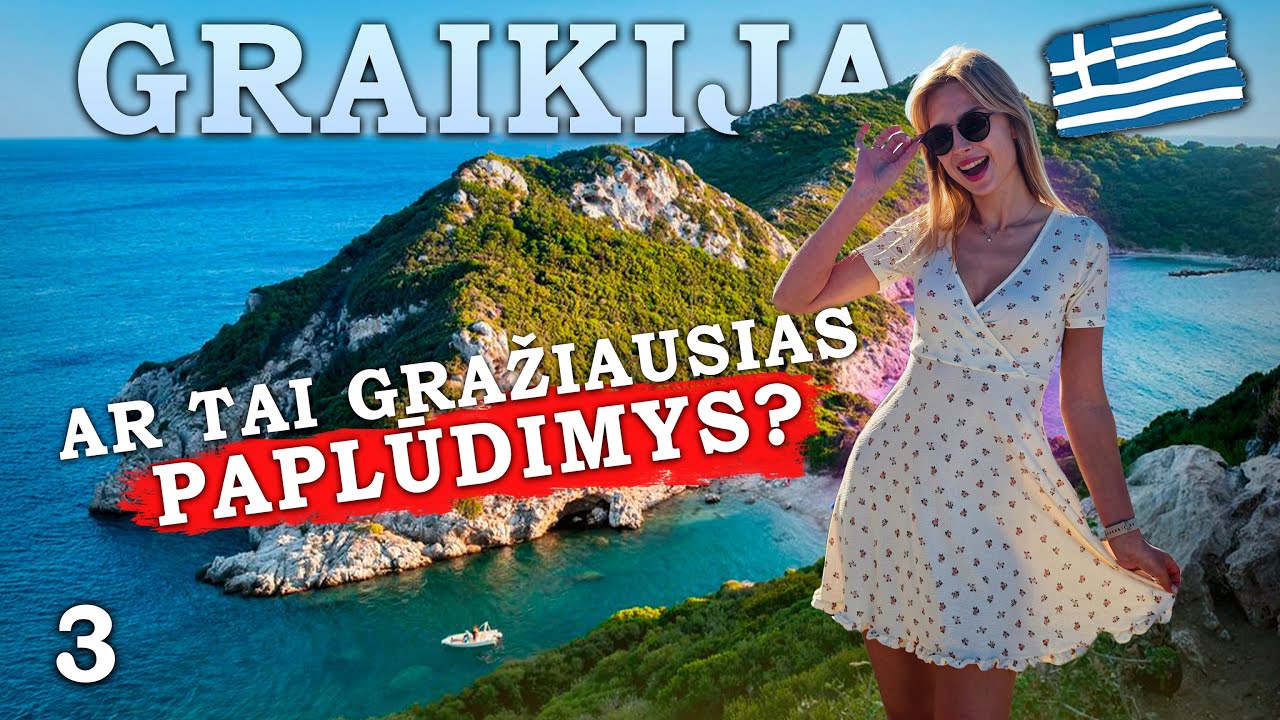 Nusivylėme „gražiausiu“ Korfu paplūdimiu! Bet Graikijos nuotykiai tęsiasi – 3 serija